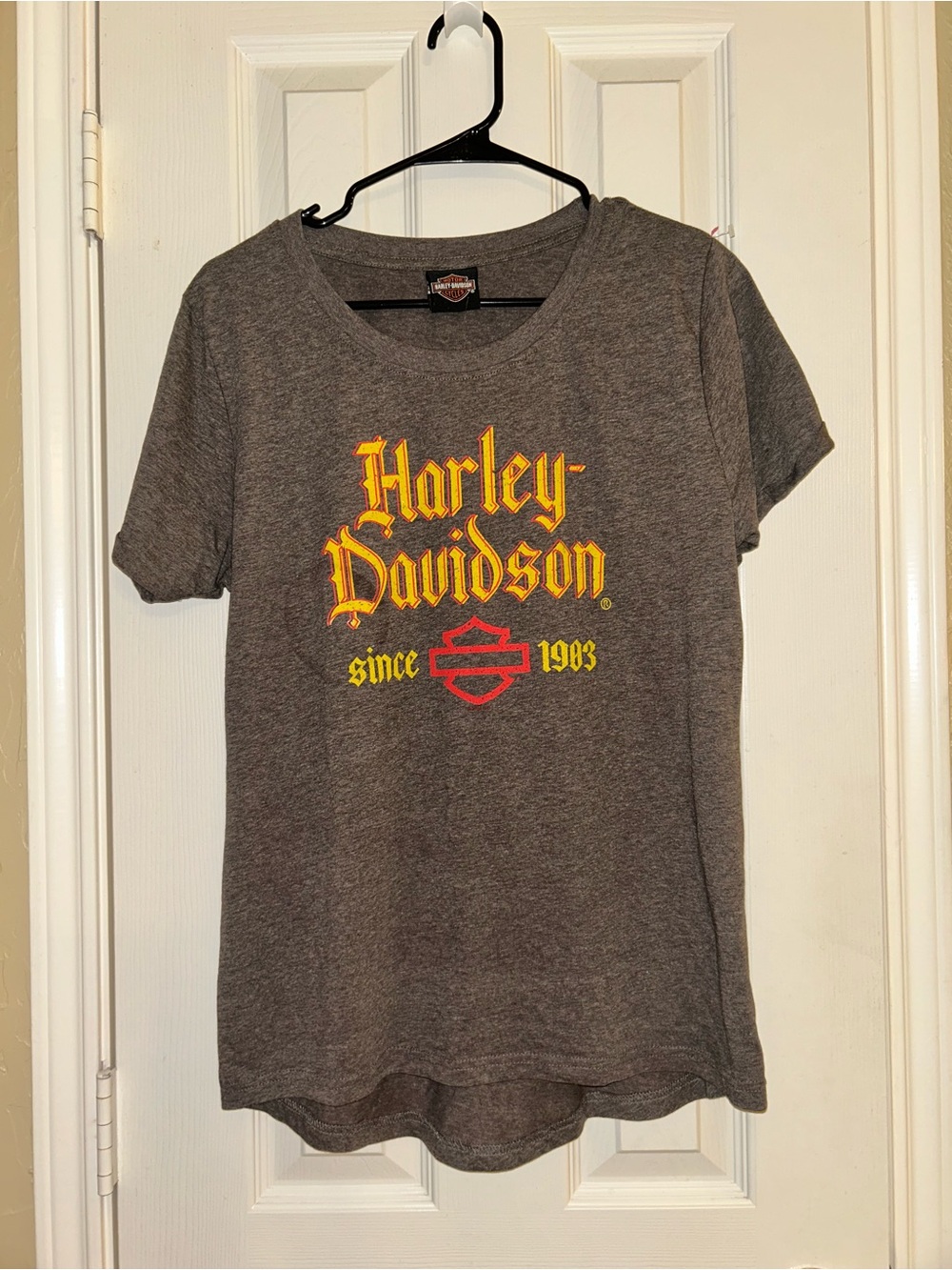 NWT Women’s Harley Davidsons Size Medium Truce Dealer Tee from San Antonio Texas
